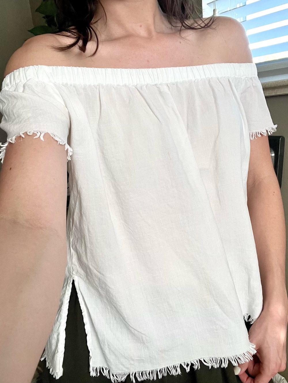 Cloth & Stone Off-Shoulder Top